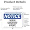 Signmission Main Shutoff Valve, 5 in W x Rectangle, Vinyl Decal OS-2PACK-NS-D-35-L-14096 - alternate 4